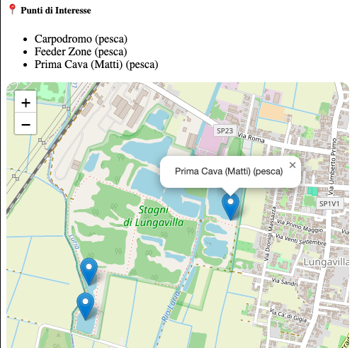 🗺Mappa con POI